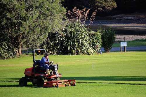 Mowing the rough